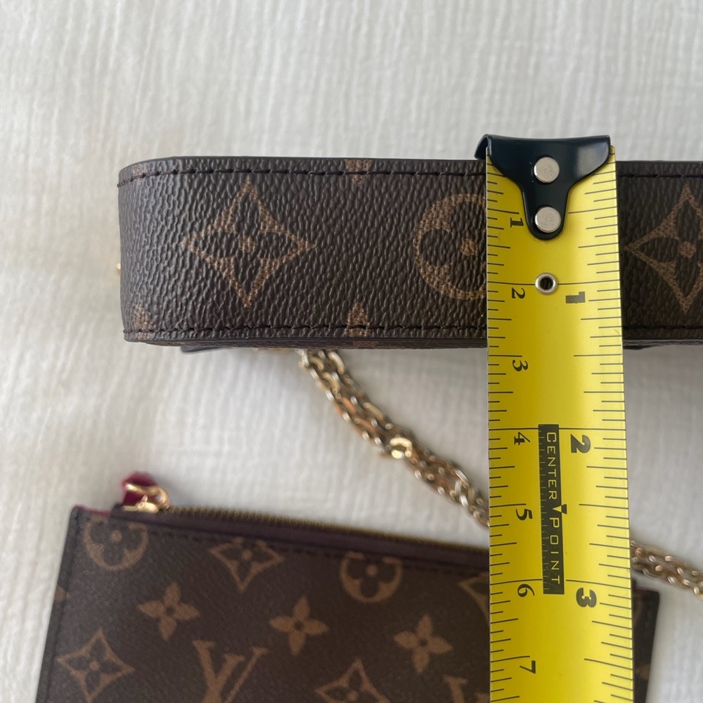 Louis Vuitton Monogram Pochette Félicie (with zip pocket) - Picture 5 of 15